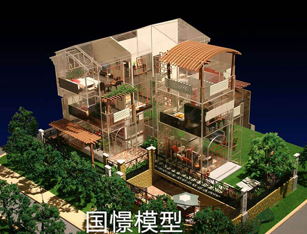 邛崃市建筑模型