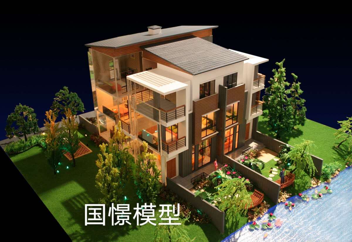 邛崃市建筑模型
